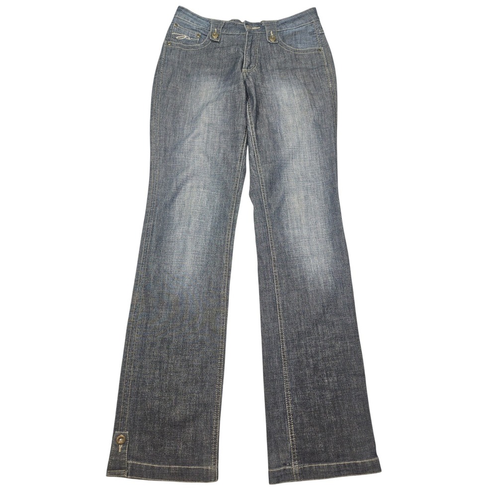 PZI Jeans VTG Y2K Bootcut Denim Jeans Medium Wash Blue Sz 8